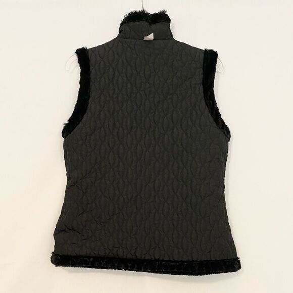 NWT Casual Identity Reversible Faux Fur Vest size SP - Picture 8 of 10